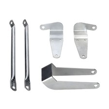 Mounting parts set knee