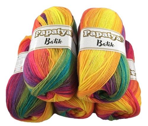 Regenbogen wollpaket 100g - regenbogen,