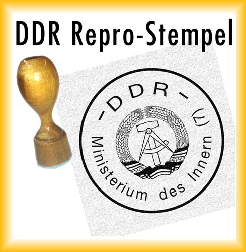 Ddr dienstsiegel - -, stempel