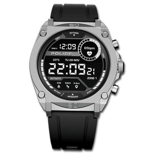 Police herrenuhr silikon - police,