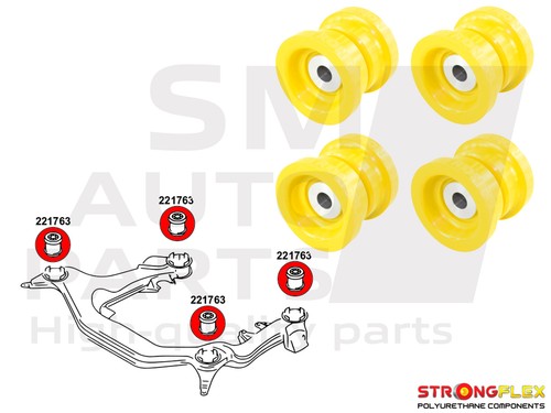 Silentblock set für - audi, a4