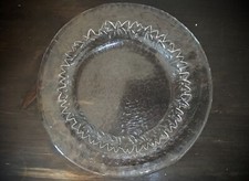 Teller Glasteller Durchmesser 25 cm Transparent