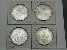 Alle 4 Silber Munich 1972