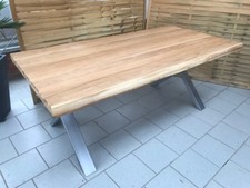 Esstisch Wildeiche Massiv