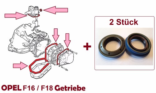 Dichtungssatz getriebe f20 - dichtungssatz,