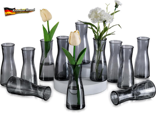 Kleine glasvasen set stück - set,