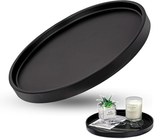 25cm rund serviertablett deko - 25cm,
