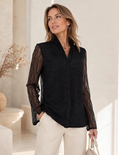 Escada bluse schwarz - escada,