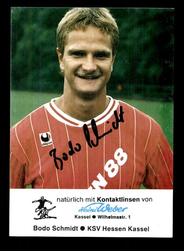 Bodo schmidt autogrammkarte - bodo,