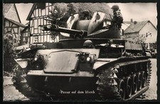 Unsere Bundeswehr, Panzer auf dem Marsch, Ansichtskarte 