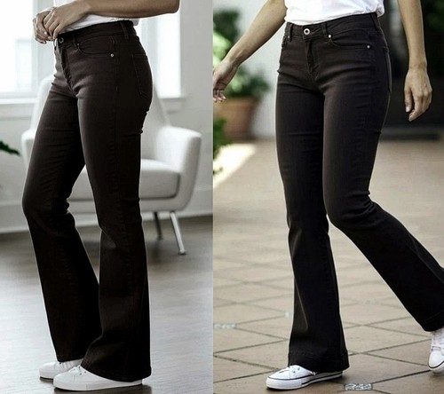 Bootcut damen jeans schlaghose - damen,