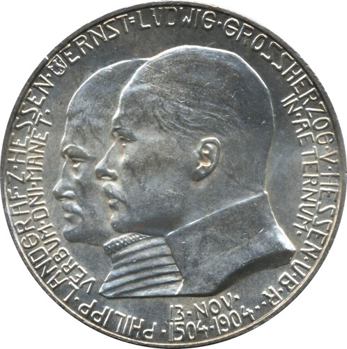 Hessen mark 1904 - mark, ernst
