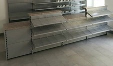 Tresen 370cm Verkaufstresen Kiosk Spätkauf silber Tego Eden Ladeneinrichtung 