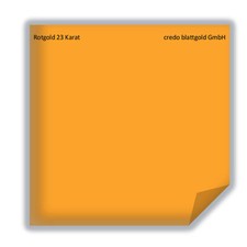 Blattgold Rotgold 23 Karat