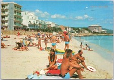 Cala millor vintage postkarte - cala,