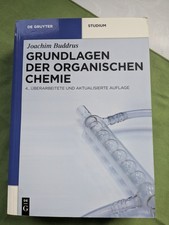 Buddrus Grundlagen der Organischen Chemie 4. Auflage neuwertig