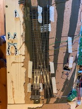 Kreuzung Weichenstrasse HO Code 75 PECO mit Antrieben + elektronische Steuerung