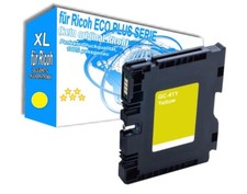 1xxl Premium Gel-Kartusche für Ricoh Aficio-SG-2100-n Aficio SG3110DN XXL Yellow