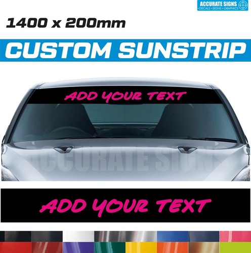 Universal auto sonnenstreifen - auto,