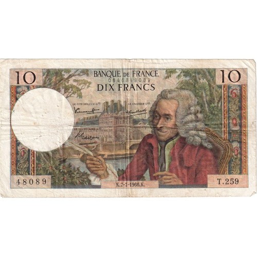 Frankreich francs - frankreich,, 10