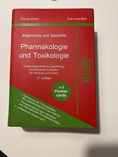 Pharmakologie und Toxikologie (27. Auflage) T. und R. Lang-Roth 2019