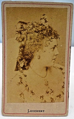 Vintage foto leuchert dame - foto,