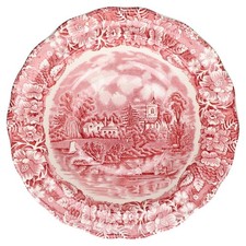 Salatschale mit Fahne Palissy