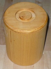 (3) Holzdose mit Deckel