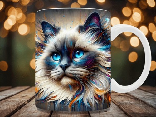 Kaffeetasse katze kater - kaffeetasse,