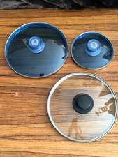 3x WMF  Topf-Deckel aus Glas