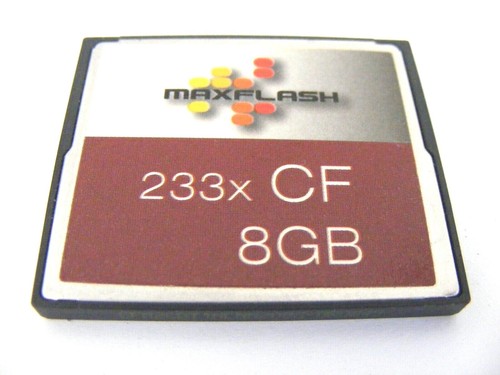 8gb compact flash card 233x - card, (