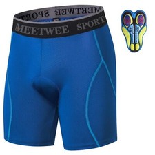 Fahrradhose Unterhose Herren Radunterhose Motorrad 4D Gepolstert Radlerhose