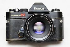 Konica Autoreflex T4 Black mit Hexanon AR 52mm F1.8