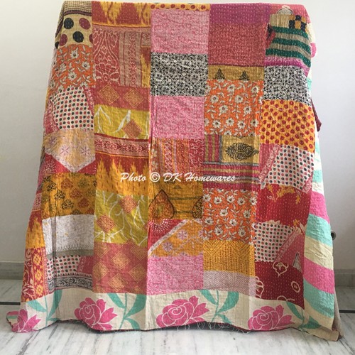 Twin kantha quilt tagesdecke - kantha,