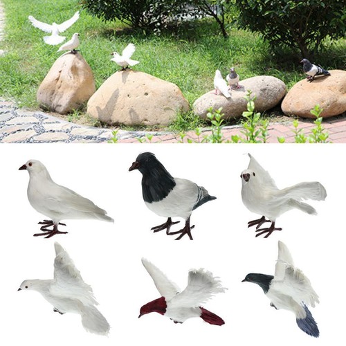 Artificial feathered figurine - artificial,