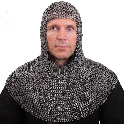 Mittelalter kettenhemd kapuze - mittelalter,