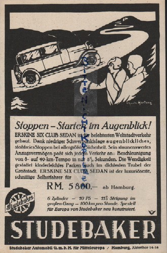 Hamburg werbung 1928 - werbung,