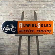 RIJWIEL SOLEX Emailschild