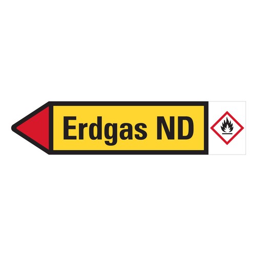 Rohrleitungskennz erdgas nd - erdgas,