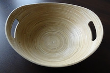 Bambus Schale | Schüssel Bambusschale Bambuschüssel Obstschale Dekoschale