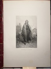 Marchande a la toilette 1843 Gravure Kunst Historisch Cavarni Frankreich Rarität