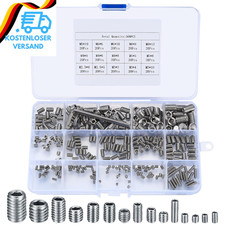 300 Stück Madenschrauben Set