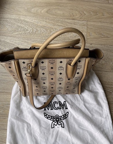 Mcm damen shopper beige - mcm,