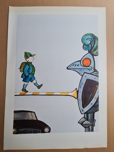 Tomi ungerer original grafik - tomi,