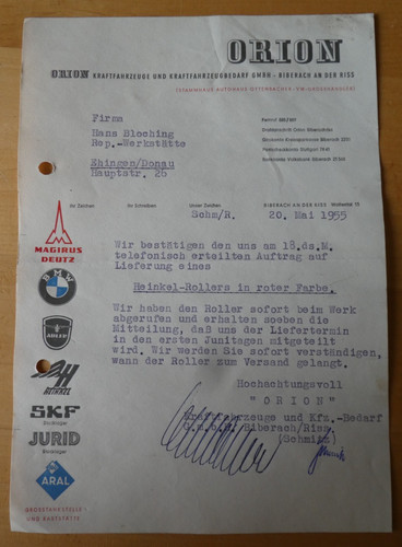 Heinkel roller kauf - heinkel,