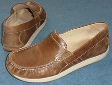 Helvesko Laurel Bequemschuh Mokassin-Slipper braun Gr:41