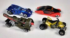 4x Hot Wheels, Dogfighter, Sand Stinger, Burl-Esque, Swoop Coupe, NO BOX, #AG905