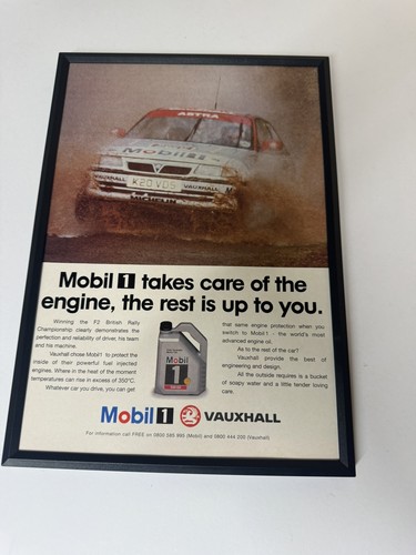 Gerahmt original 1995 - original, vauxhall