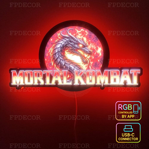 Arcade mortal kombat - mortal, led