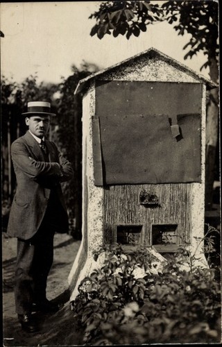 Foto ernst jahn vor einem - ernst,